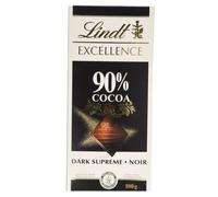 Lindt Excellence Dark Supreme Noir 90% Cocoa, 100g