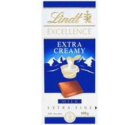Lindt Excellence Extra Cream Milk 100g x 10