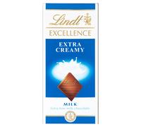Lindt Excellence Extra Creamy Milk Chocolate Bar, 100 G (Pack Of 1)