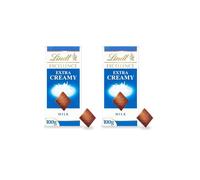 Lindt Excellence Extra Creamy Milk Chocolate Bar 100 g Pack of 2