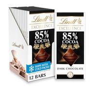 Lindt Excellence Extra Dark Chocolate 85% Cocoa, 3.5-Ounce Packages (Pack of 12)