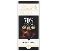 Lindt EXCELLENCE Intense Dark 70 Cocoa Chocolate Bar 100 g