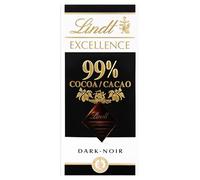 Lindt EXCELLENCE Intense Dark 99% Cacao Chocolate Bar - 50g