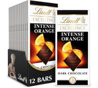 Lindt Excellence Intense Orange Dark Chocolate Bar, 3.5-Ounce (Pack of 12)