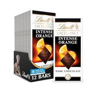 Lindt Excellence Intense Orange Dark Chocolate Bar, 3.5-Ounce Packages (Pack of 12)