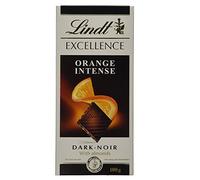 Lindt Excellence Orange Intense Dark with Almonds, 100g