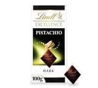 Lindt Excellence Pistachio Dark Chocolate Bar - 100g - Easter, Gift - Deep & Velvety Chocolate for Him & Her