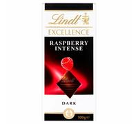 Lindt Excellence Chocolate Bars (Dark Raspberry Intense 3 x 100g)