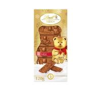 Lindt Teddy Milk Chocolate Bar - 120g - 2025 Christmas, Gift for Him & Her, Adults & Kids - Perfect Stocking Filler or Festive Treat