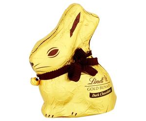 Lindt Gold Bunny Dark Chocolate Easter Bunny 200g - Iconic Foil Wrapped Bunny Made from Premium Swiss Chocolate - Premium Easter Chocolate - Easter, gift