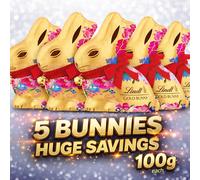 Lindt Extra Large GOLD BUNNY Milk Chocolate finished with a bell, 1kg