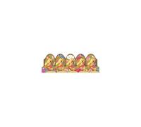 Lindt Gold Bunny Flowers Mini Milk Chocolate Easter Bunny 50g - Iconic Foil Wrapped Bunny - Fun Easter Chocolate Treat - Easter gift