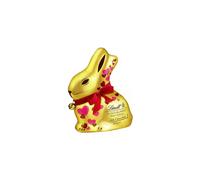 Lindt Gold Bunny Hearts Milk Chocolate Easter Bunny 200g - Iconic Foil Wrapped Bunny - Easter Chocolate for Sharing - Easter gift