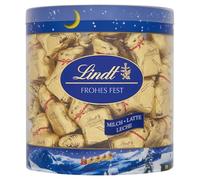 Lindt Gold Reindeer Christmas Milk Chocolate Minis - Large Drum of 67 - 670g - 2025 Sharing Gift for Adults & Kids