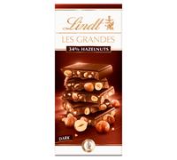 Lindt Les Grandes Dark 34% Hazelnuts 150g