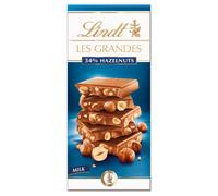 Lindt Les Grandes Milk Chocolate Hazelnut Bar 150g