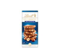 Lindt Les Grandes Milk Chocolate Hazelnut Bar, 150g (Pack of 13)