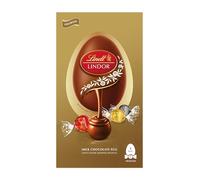 Lindt Lindor Assorted Chocolate Easter Egg Medium, 183g - Contains Assorted Milk, Dark and White Chocolate Truffles with a Smooth Melting Filling - Easter Gift