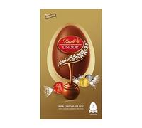 Lindt Lindor Assorted Chocolate Easter Egg Medium, 183g - Contains Assorted Milk, Dark and White Chocolate Truffles with a Smooth Melting Filling - Easter Gift