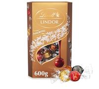 Lindt Lindor Assorted Chocolate Truffles Box Extra Large - Approx 48 balls, 600g - Chocolate Truffles with a Smooth Melting Filling ,