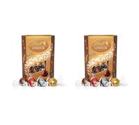 Lindt Lindor Assorted Chocolate Truffles Box, Mother's Day Chocolate Gift for Her, 337 g (Pack of 2)