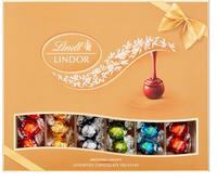 Lindt Lindor Assorted Chocolate Truffles Gift Box 525g - WITH ANY CHRISTMAS CARD