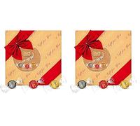 Lindt Lindor Assorted Chocolate Wrapped Gift Box | Large 287g | Contains Chocolate Truffles with a Smooth Melting Filling | Christmas Present for Him and Her, Birthday, Congratulations, Thank You