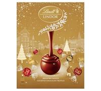 Lindt Lindor Assorted Gold Advent Calendar 2025 - 233g - 24 Finest Chocolate Truffles - Luxury Christmas Countdown Gift for Adults & Kids