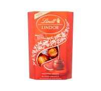 LINDT Lindor Blood Orange Cornet 200g (Pack of 8)