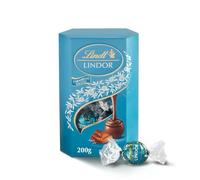 Lindt Lindor Caramello Salato Praline Chocolates with Milk Chocolate and Salt Crystals with Soft Salted Caramel Filling 200 g