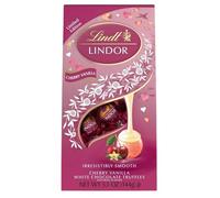 Lindt Lindor | Cherry Vanilla White Chocolate Truffle Balls | 144g