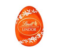 Lindt Lindor Filled Milk Chocolate Easter Egg Orange 28g - Milk Chocolate with Smooth Orange Flavoured Filling - Easter Chocolate Treat - Easter, gift