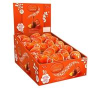 Lindt Lindor Filled Milk Chocolate Easter Egg Orange 28g x 48 - Milk Chocolate with Smooth Orange Flavoured Filling - Easter Chocolate Treat - Easter, gift