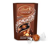 Lindt LINDOR Hazelnut 200g | 16 soft melting milk chocolate hazelnut chocolates