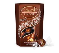Lindt Lindor Hazelnut Chocolate Truffles Box, Chocolate Balls with a Smooth Melting Filling, 16 Balls, 200 g, Pack of 2