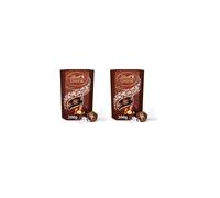 Lindt Lindor Hazelnut Chocolate Truffles Box Chocolate Balls with a Smooth Melting Filling, 200 g (Pack of 2)