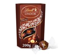 Lindt Lindor Hazelnut Milk Chocolate Truffles Box - Approx 16 balls,