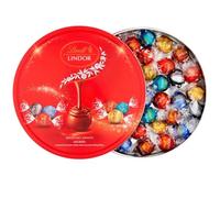 Lindt Lindor Irresistibly Smooth Assorted Truffles Tin 450g - Pick Your Tin - Assorted Milk, Dark & White Chocolate Truffles - Luxury Swiss Chocolate Gift
