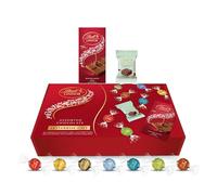 Lindt Lindor Letterbox Gift Hamper - 360g (19-piece Set) - Chocolate Truffles Box - Chocolates Tablets and Wafer - Assorted Flavours