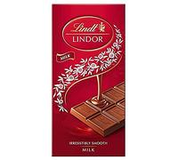 Lindt Lindor Milk Bar, 100g (Pack of 6)