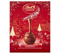 Lindt Lindor Milk Chocolate Advent Calendar 2025 - 235g - 24 Milk Chocolate Truffles with a Smooth Melting Filling - Magical Christmas Countdown Gift