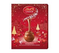 Lindt Lindor Milk Chocolate Advent Calendar 2025 - 235g - 24 Milk Chocolate Truffles with a Smooth Melting Filling - Magical Christmas Countdown Gift