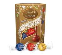 Lindt - Lindor Milk Chocolate Assortment, Black and White, Ideal for Easter, 200g