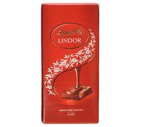 Lindt Lindor Milk Chocolate Bar - 100 g - The Perfect Treat - Chocolate with a Smooth Melting Filling