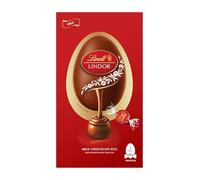 Lindt Lindor Milk Chocolate Easter Egg Medium, 183g - Contains Milk Chocolate Truffles with a Smooth Melting Filling - Easter Gift