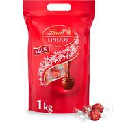 Lindt Lindor Milk Chocolate Truffles Bag - Approx 80 balls, 1kg - Sold Loose