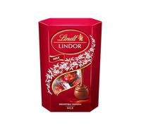 Lindt Lindor Milk Chocolate Truffles Box - Approx 10 balls, 137g - Chocolate Truffles with a Smooth Melting Filling - Gift Present - Thank you, Birthday, Celebrations, Congratulations