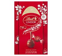 Lindt LINDOR Milk Easter Egg Gift, 260g - Perfect for Easter gifting - containing LINDOR truffles with a smooth melting filling and a Lindt egg