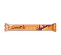 Lindt LINDOR Milk Orange Chocolate Snacking Bar (Pack Of 24)