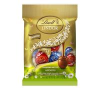 Lindt Lindor Mini Assorted Chocolate Eggs Bag 80g - Assorted Chocolate Truffles with Smooth Melting Filling - Easter Chocolate Treat - Easter, gift
